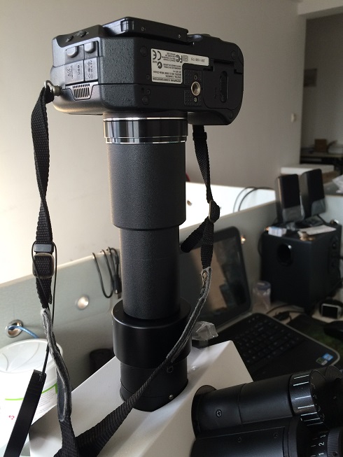 我司為中科院武漢植物園改造顯微鏡相機(jī)接口